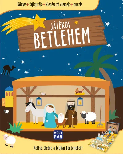 Kiárusítás Játékos Betlehem - Keltsd életre a bibliai történetet!