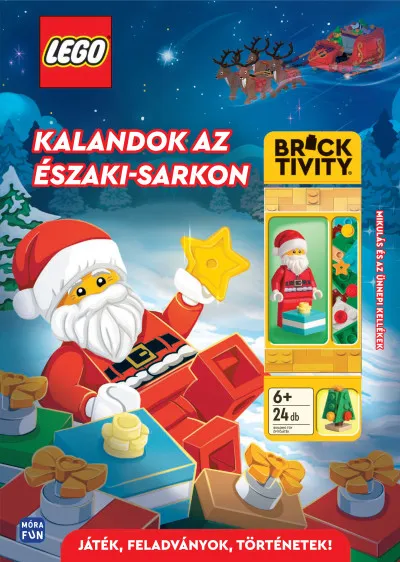 Prémium Lego - Kalandok az Északi-sarkon - Mikulás és az ünnepi kellékek minifigurával