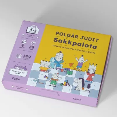 Sakkpalota - A komplett csomag - Játékos fejlesztés lépésről lépésre Biztonságos vásárlás