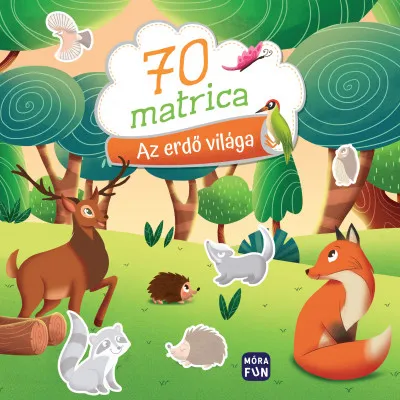 Az erdő világa - 70 matrica Kedvezményes ár