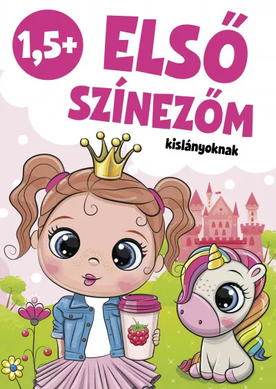 Első színezőm - kislányoknak Gyors kiszállítás