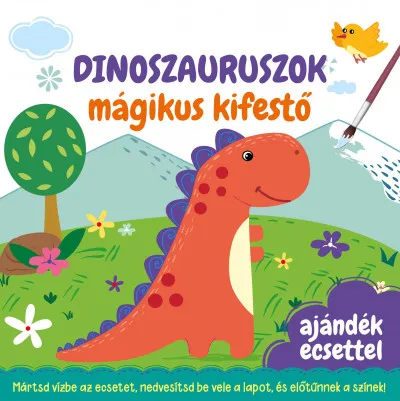 Biztonságos fizetés Dinoszauruszok - Mágikus kifestő