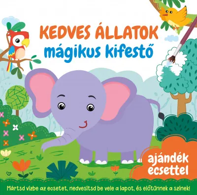 Végkiárusítás Kedves állatok - Mágikus kifestő