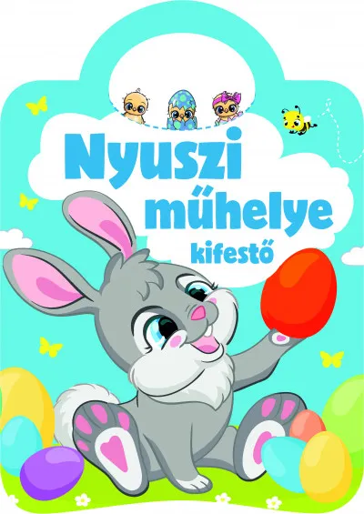 Nyuszi műhelye kifestő Kedvezmény