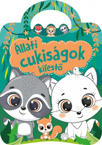 Állati cukiságok kifestő Akciós ár