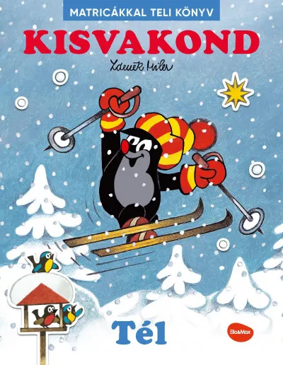 Kisvakond - Tél - Matricákkal teli könyv Vedd meg most