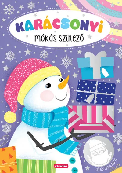 Karácsonyi mókás színező Prémium