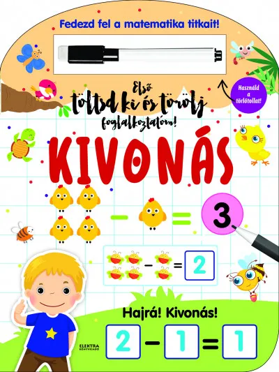 Kivonás - Első töltsd ki és törölj foglalkoztatóm Vedd meg most