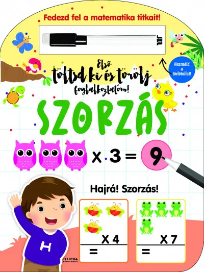 Szorzás - Első töltsd ki és törölj foglalkoztatóm Árengedmény