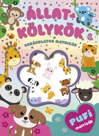 Expressz kézbesítés Varázslatos matricák - Állatkölykök