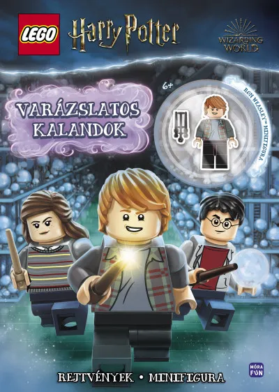 LEGO Harry Potter - Varázslatos kalandok - Ajándék Ron Weasley minifigurával! Azonnal elérhető