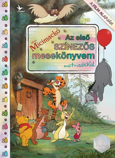 Disney - Micimackó - Az első színezős mesekönyvem matricákkal Népszerű