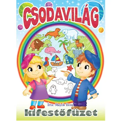 Biztonságos fizetés Csodavilág - Kifestőfüzet