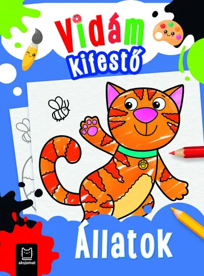 Akció Vidám kifestő - Állatok