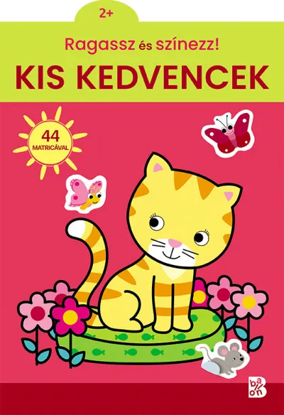Legkelendőbb Ragassz és színezz! - Kis kedvencek