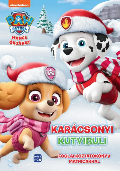 Kedvezmény Mancs őrjárat - Karácsonyi kutyibuli - Foglalkoztatókönyv matricákkal