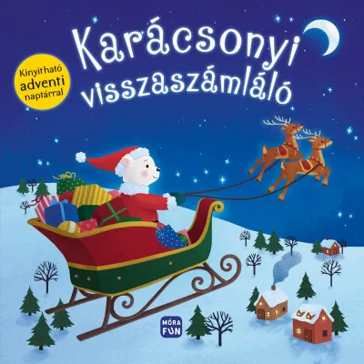 Vedd meg most Karácsonyi visszaszámláló - Kinyitható adventi naptárral!
