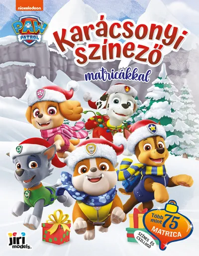 Árengedmény Karácsonyi színező matricákkal - Mancs őrjárat