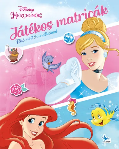 Játékos matricák - Disney Hercegnők Olcsóbb
