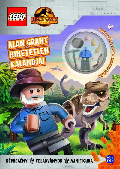 Lego Jurassic World - Alan Grant hihetetlen kalandjai - Foglalkoztatókönyv minifigurával Legjobb ár