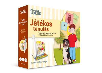 Újdonság Játékos tanulás - Tolki interaktív hangoskönyv készletben - 50412