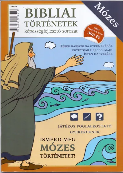 Mózes - Bibliai történetek - Játékos foglalkoztató gyerekeknek Biztonságos fizetés