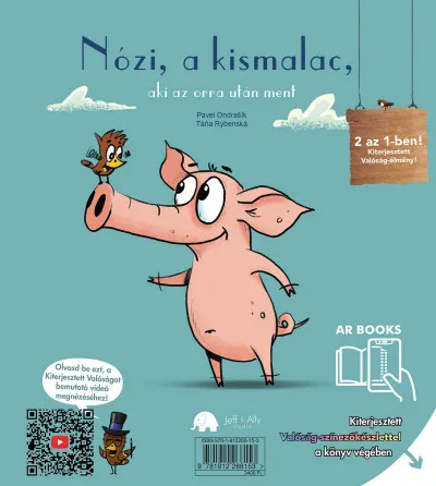 Kihagyhatatlan ajánlat Nózi, a kismalac, aki az orra után ment