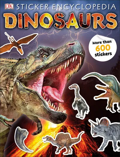 Dinosaurs Sticker Encyclopedia - More than 600 stickers Rendeld meg most