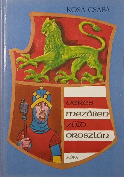 Korlátozott ajánlat Veres mezőben zöld oroszlán
