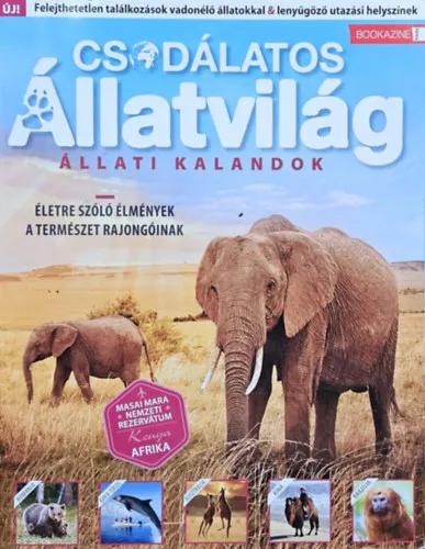 Csodálatos álllatvilág - Állati kalandok Bookazine Kedvezményes ár
