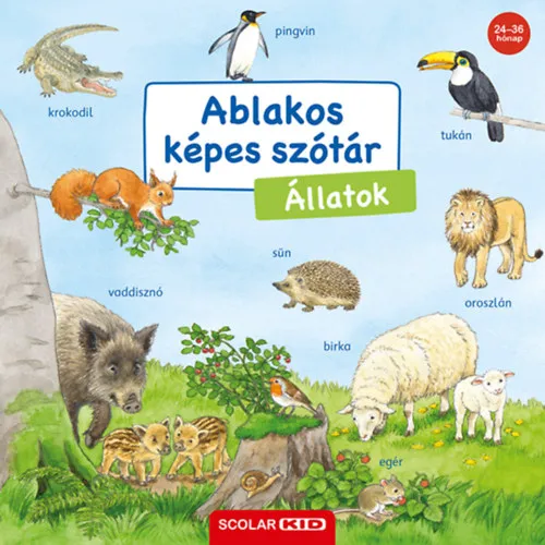Ablakos képes szótár - Állatok Ne maradj le