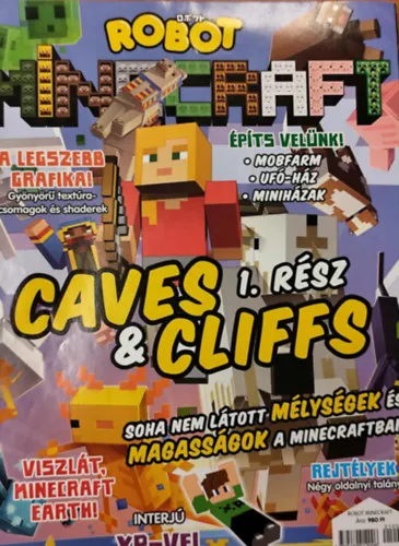 Alacsony ár Robot Minecraft magazin 2021/4