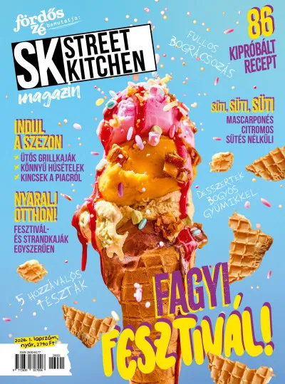 Újdonság Street Kitchen Magazin 2026/1. - Nyár