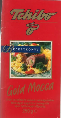 Szezonális akció Gold Mocca Receptkönyv - Tchibo