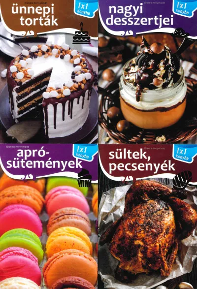 Gyors kiszállítás Ínyenccsomag - Aprósütemények+Sültek és pecsenyék+Ünnepi torták+ Nagyi desszertjei