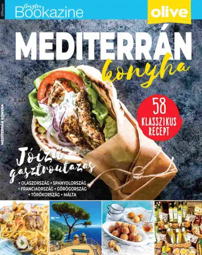 Azonnal elérhető Gasztro Bookazine - Mediterrán konyha