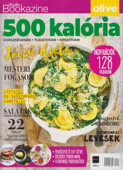 Olcsó Gasztro Bookazine 2021/1 - 500 kalória