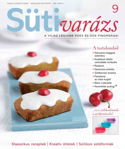 Sütivarázs 9. - Ajándék 3 kis szilikonformával Ne maradj le