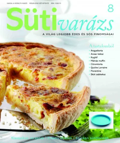 Rendeld meg most Sütivarázs 8. - Ajándék szilikon piteformával