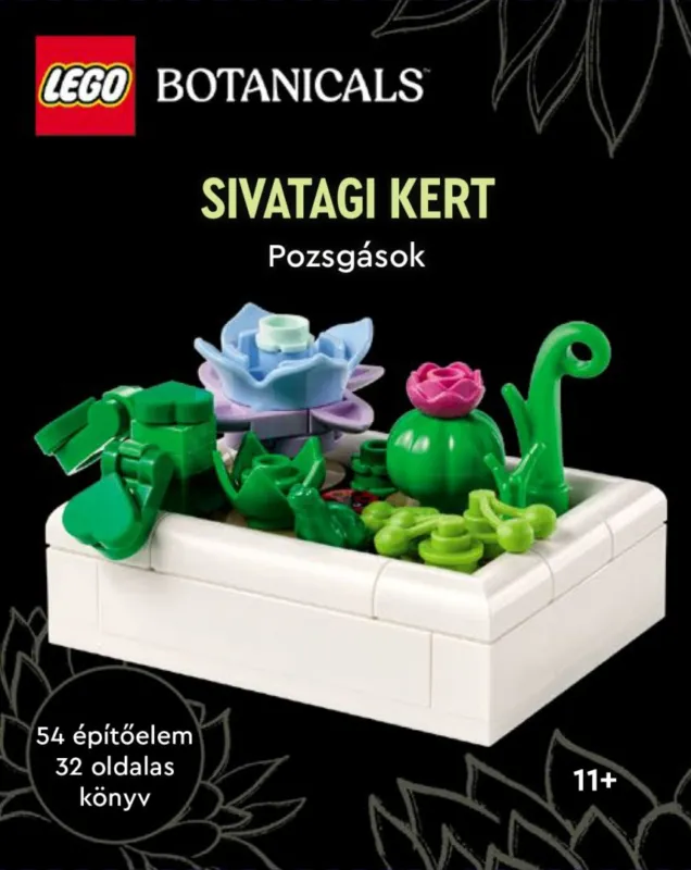 Lego Botanicals - Sivatagi kert - Pozsgások Expressz kézbesítés