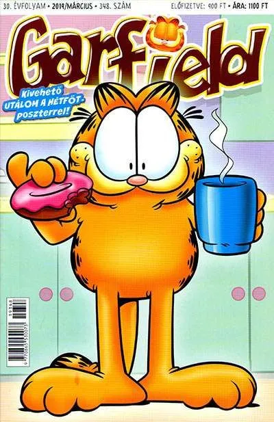 Szuper akció Garfield Magazin 348.