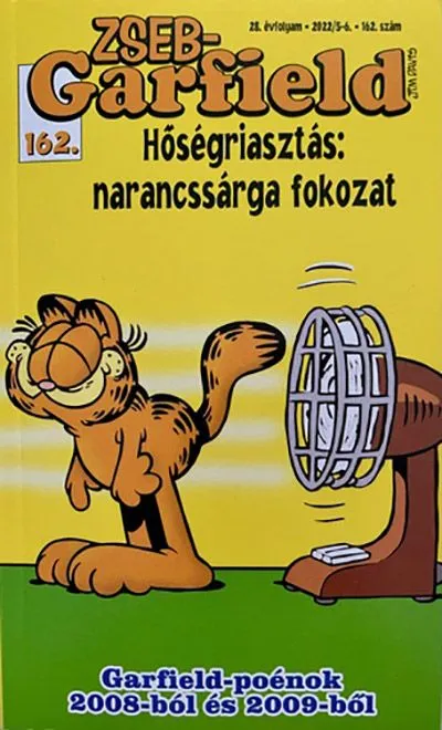 Zseb - Garfield 162.: Hőségriasztás: narancssárga fokozat (képregény) Expressz kézbesítés
