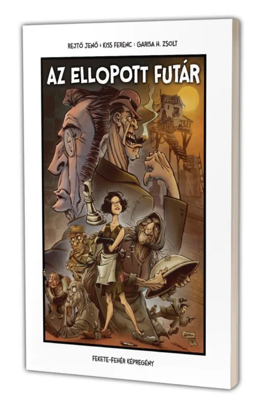 Bestseller Az ellopott futár (képregény)