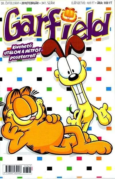 Expressz kézbesítés Garfield Magazin 347.