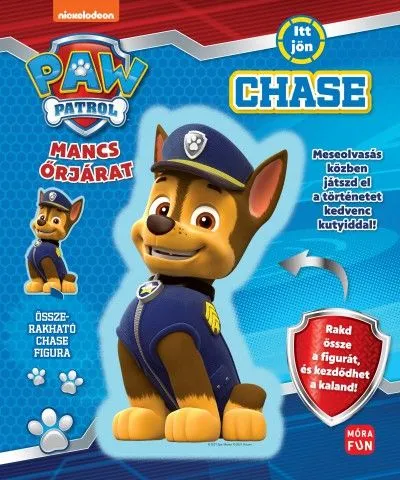 Mancs Őrjárat - Itt jön Chase! - Összerakható Chase figurával! Biztonságos fizetés