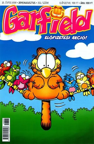 Garfield Magazin 353. Csak ma