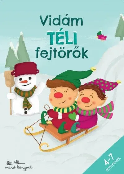 Vidám téli fejtörők - 4-7 éveseknek Gyors kiszállítás