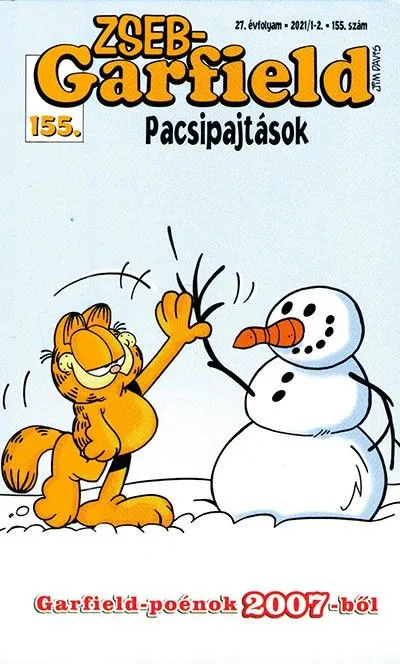 Zseb - Garfield 155.: Pacsipajtások (képregény) Expressz kézbesítés