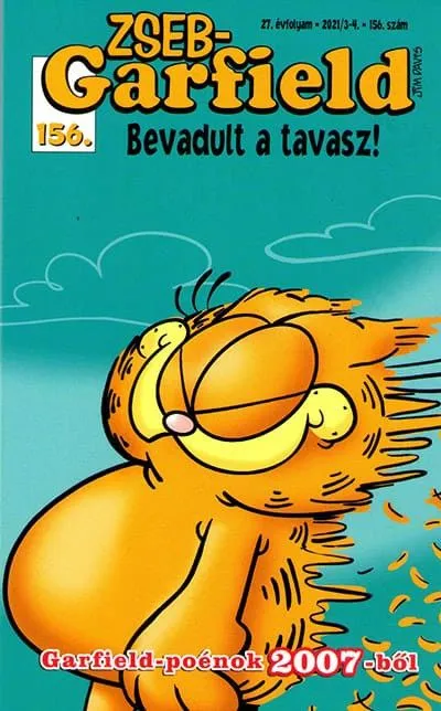 Zseb - Garfield 156.: Bevadult a tavasz! (képregény) Prémium