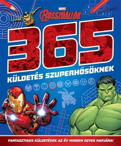 Vedd meg most Marvel Bosszúállók - 365 küldetés szuperhősöknek